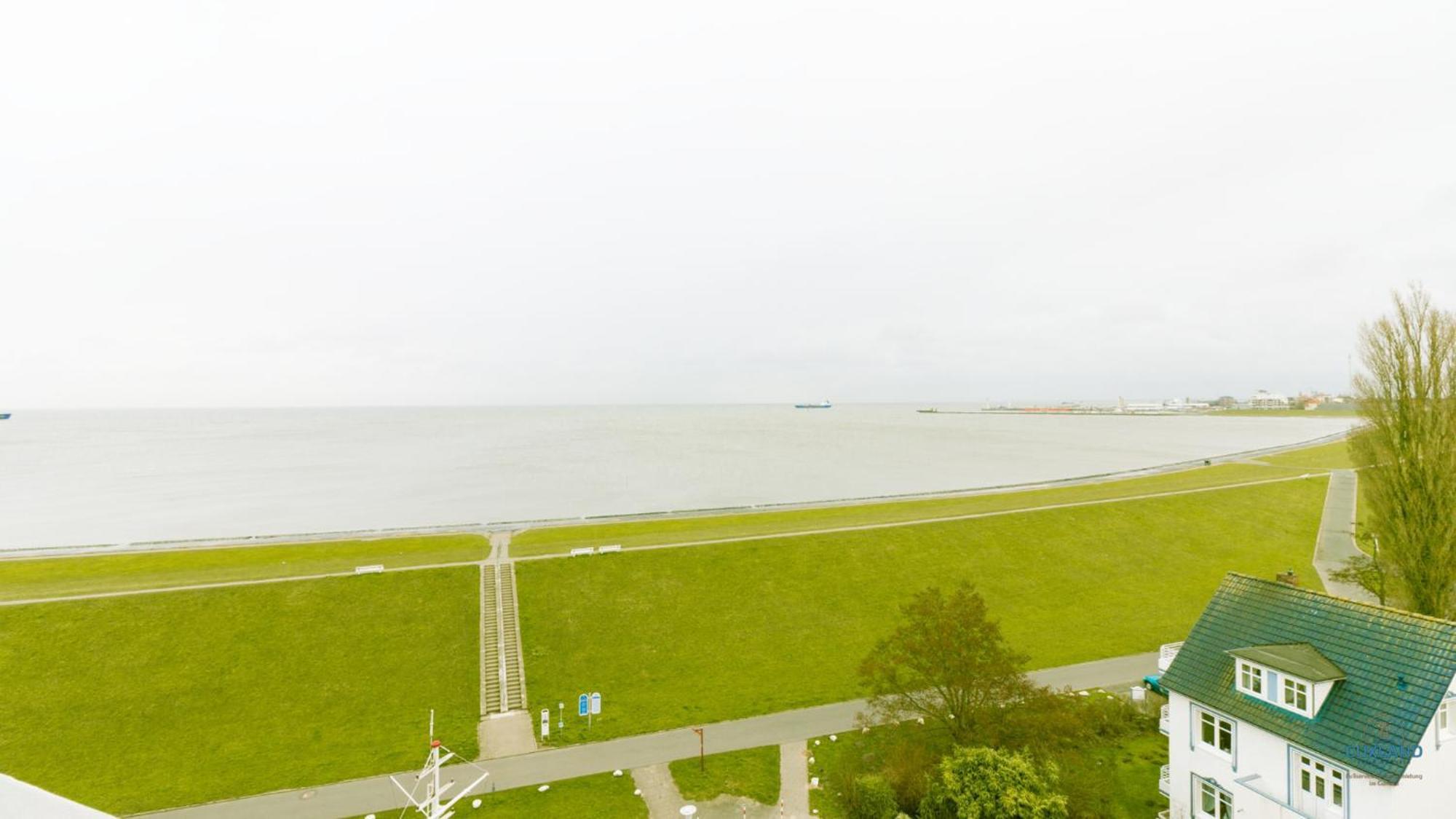 Urlaub Mit Seesicht Haus Nautic Whg.709 Cuxhaven Exterior foto