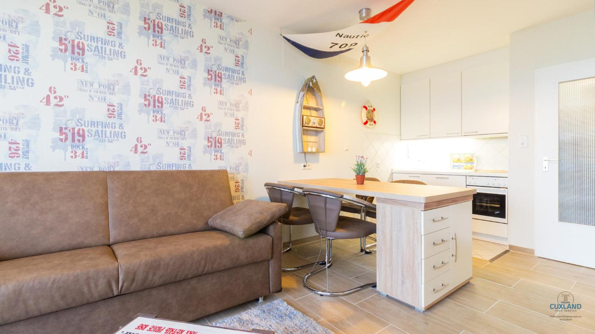 Urlaub Mit Seesicht Haus Nautic Whg.709 Cuxhaven Exterior foto