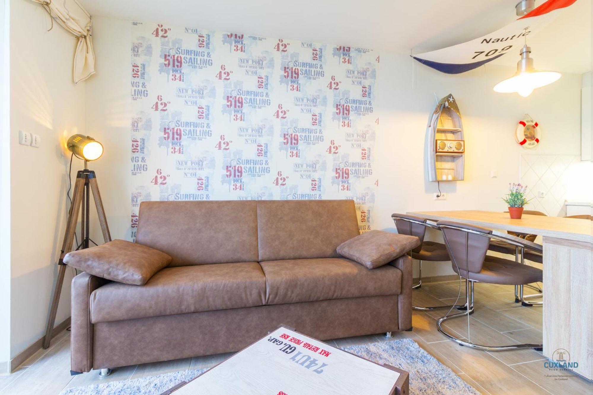 Urlaub Mit Seesicht Haus Nautic Whg.709 Cuxhaven Exterior foto